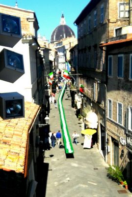 ciambellone del pellegrino dei record Loreto