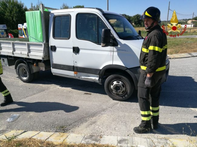 incidente mortale agugliano La Chiusa