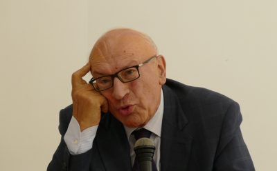Il docente di Filosofia teoretica dell'Università di Perugia Pieretti