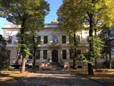 la facciata della Melchiorri