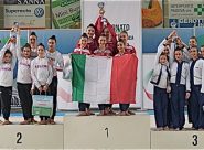 la Ginnastica Fabriano è campionessa d'Italia A1