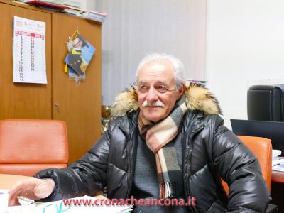 Il sindaco di Genga Giuseppe Medardoni