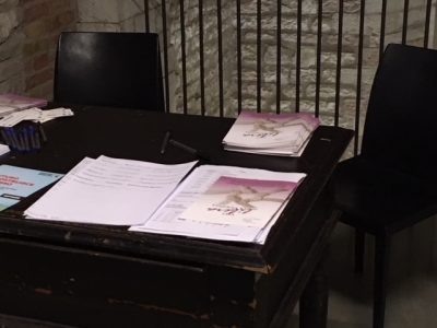 Il materiale informativo della Rete antiviolenza