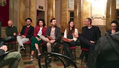 Da SInistra Gianluca Amodio, Daniele Derogatis, Valeria Monetti, Piero di Blasio e Stefania Fratepietro.