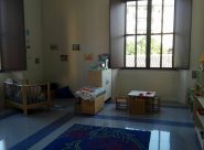 Un sala dell'asilo Giro Girotondo nella ex Fermi