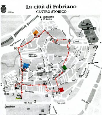 Mappa dello Convivio Errante