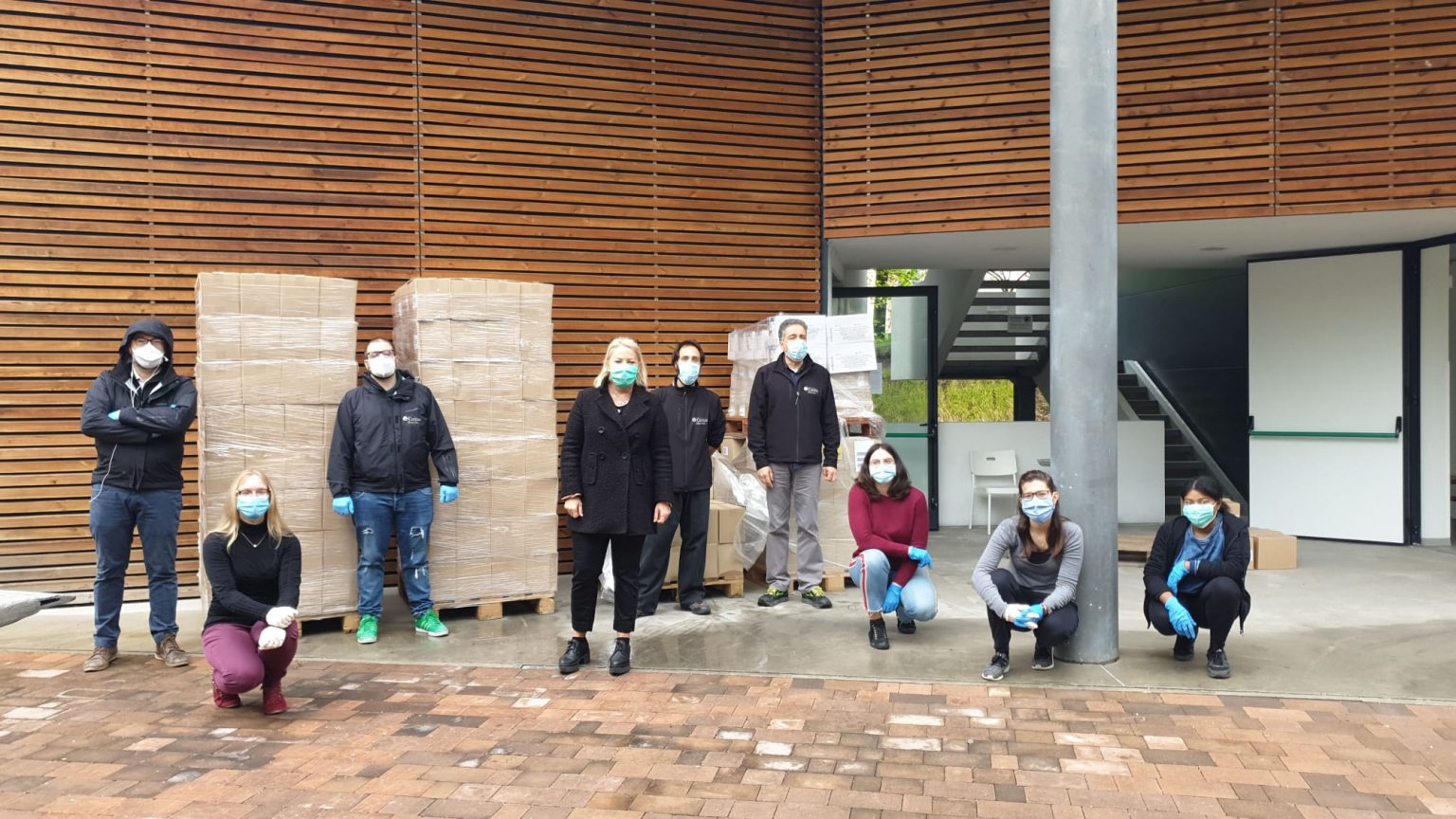 Giovanni Rana solidale con Jesi donati 20 quintali di pasta fresca