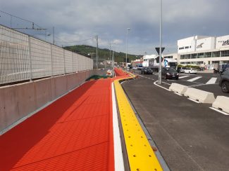 Pista ciclabile di via Mattei per arrivare al lavoro in bici | Cronache  Ancona