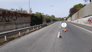 lavori asse nord sud bretella cantiere