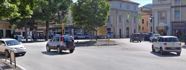 L'incrocio della Pisana dove sarà realizzata la rotatoria