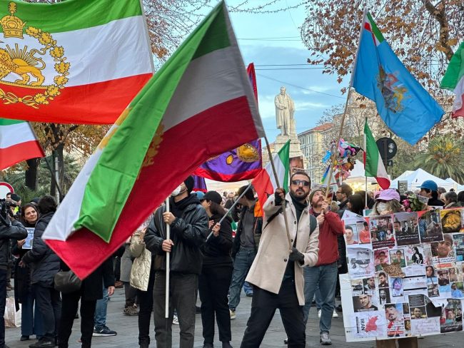 Manifestazione Iran Ancona