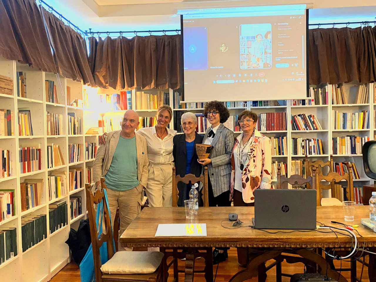 A Lucrezia Ercoli il Premio Parmenide