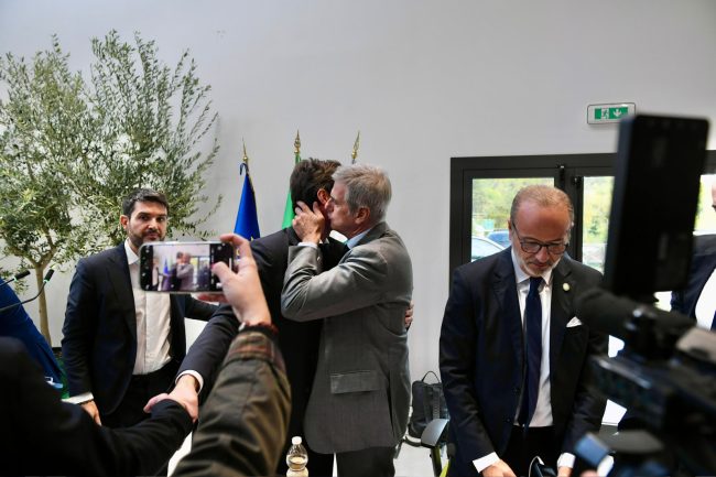 acquaroli bugaro consiglio sisma muccia