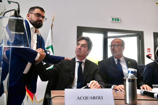 giacomo rossi (civici marche), acquaroli, pasqui consiglio straordinario sisma muccia